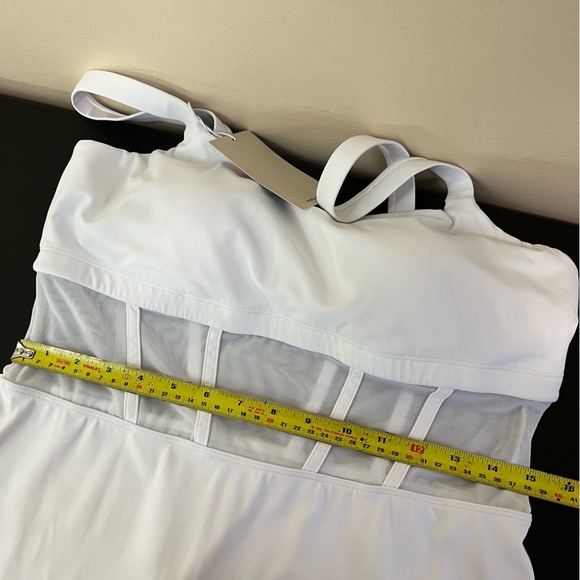 NWT Halara Softlyzero Contrast Mesh Corset Style Bodycon Dress - Picture 13 of 16